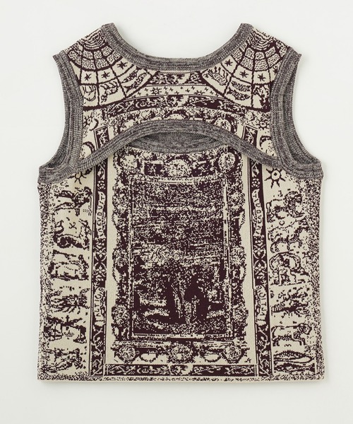 ベスト ジレ (mici)HOROSCOPE JQ. KNIT VEST レディース ROSE BUD ベスト ジレ (mici)HOROSCOPE JQ. KNIT VEST