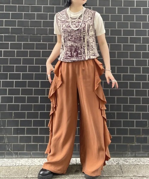 ベスト ジレ (mici)HOROSCOPE JQ. KNIT VEST レディース ROSE BUD ベスト ジレ (mici)HOROSCOPE JQ. KNIT VEST