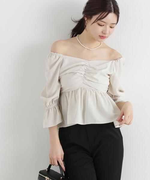 PROPORTION BODY DRESSING ブラウス シャツ 2wayフロント