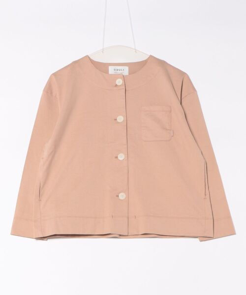 SIPULI / シプリ Lusuter Soft Jersey クルーネックカーディガン SIPULI tシャツ Lusuter Soft Jersey クルーネックカーディガン