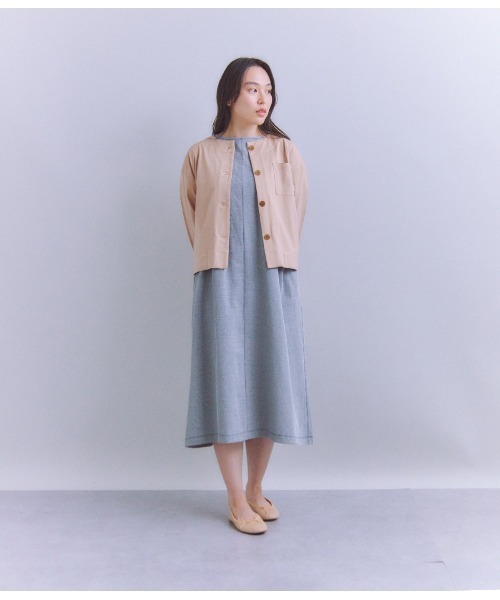 SIPULI / シプリ Lusuter Soft Jersey クルーネックカーディガン SIPULI tシャツ Lusuter Soft Jersey クルーネックカーディガン