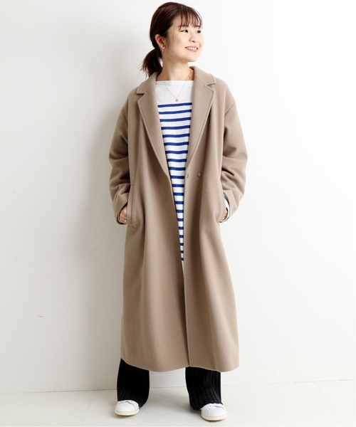 スローブイエナ✨タグ付新品未使用 チェスターコート 36サイズ(Sサイズ) SLOBE IENA（スローブイエナ） チェスターコート 36 ベージュ