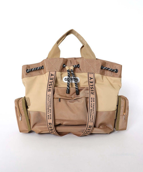 Outdoor Risley コラボトートバッグ OUTDOOR PRODUCTS トートバッグ 「RISLEY×OUTDOOR PRODUCTS」 W