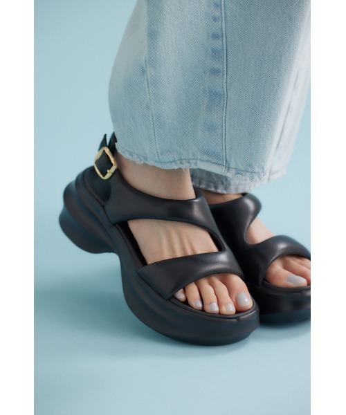STACCATOサンダル STACCATO サンダル ザクグルカライトサンダル レディース