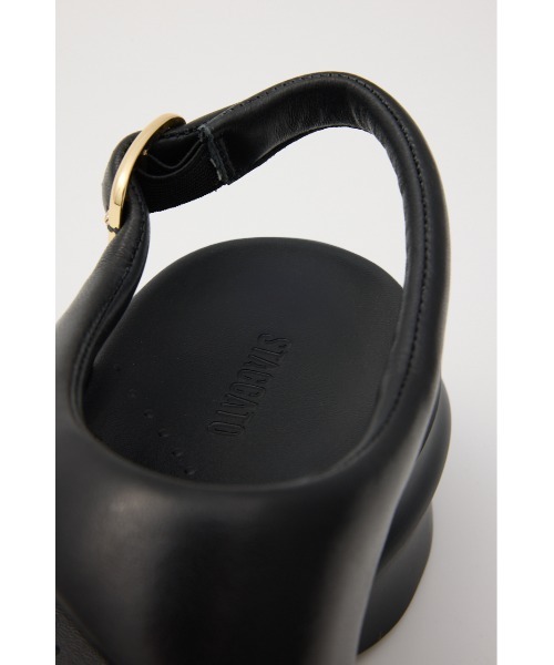 STACCATO（スタッカート） サンダル ラウンドシェイプスリングサンダル