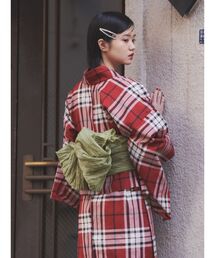ジュエティ　浴衣 jouetie 浴衣 「jouetieオリジナル」ローズチェッカーセパレート