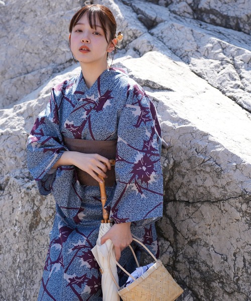 utatane 浴衣 選べる浴衣3点セット utataneオリジナル 国内染色