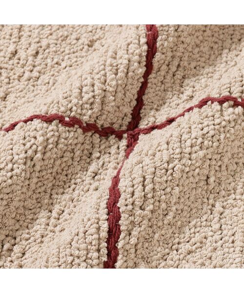 Francfranc（フランフラン） ラグ ラグマット ブークレ ウィンドウペン