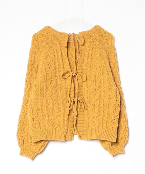 「fig Ｌondon」 カーディガン FREE イエロー レディース_画像2