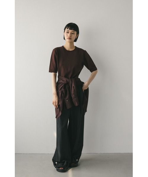 STYLEMIXER（スタイルミキサー） パンツ ヘムホールリラックスパンツ