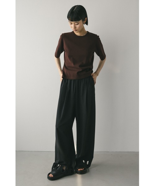 STYLEMIXER（スタイルミキサー） パンツ ヘムホールリラックスパンツ