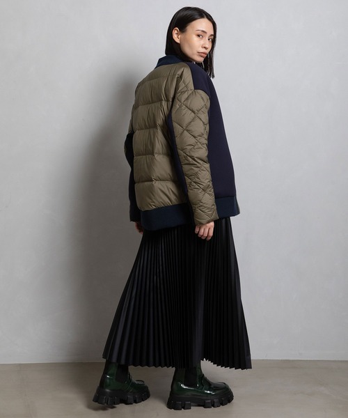 「MARECHAL TERRE」 ダウンコート MEDIUM ベージュ レディース_画像5