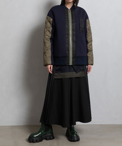 「MARECHAL TERRE」 ダウンコート MEDIUM ベージュ レディース_画像6