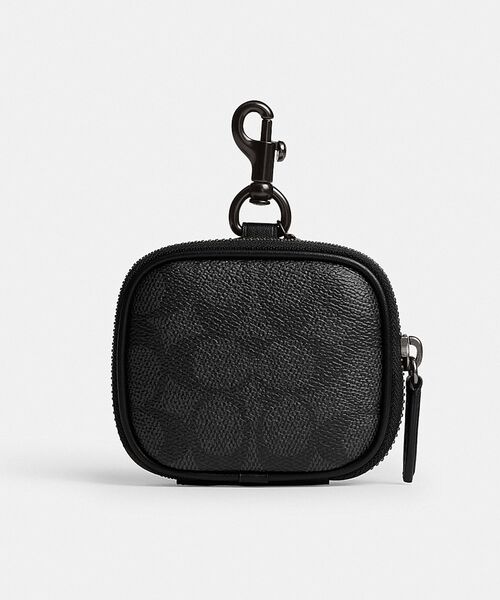 コーチ アクセサリーポーチ キャンバス 黒 シグネチャー 6094 楽天市場】【送料無料】COACH コーチ 6094 シグネチャー