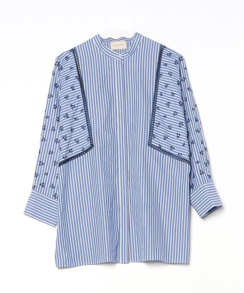 「UNITED ARROWS」 ドルマンスリーブブラウス FREE ブルー レディース