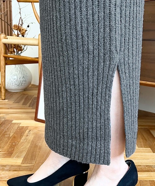 moment+ ワンピース ボトルネックニットワンピース : ZOZOTOWN Yahoo