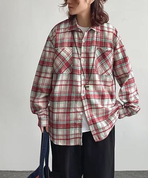 EXO チェックシャツ KAI カイ L カイ KAI EXO Tシャツ 88 - メルカリ