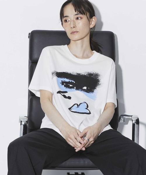 tシャツ 「AKIRANAKA/アキラナカ」EX.Graphic Art Tee B別注グラフィックアートTシャツ レディース AKIRANAKA tシャツ 「AKIRANAKA/アキラナカ」EX.Graphic Art Tee