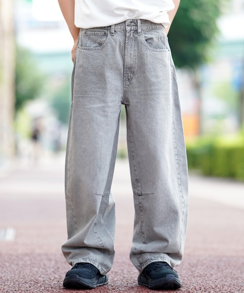 パンツ GOU THE MILES ワイドパンツ パンツ バレルレッグイージーパンツ メンズ