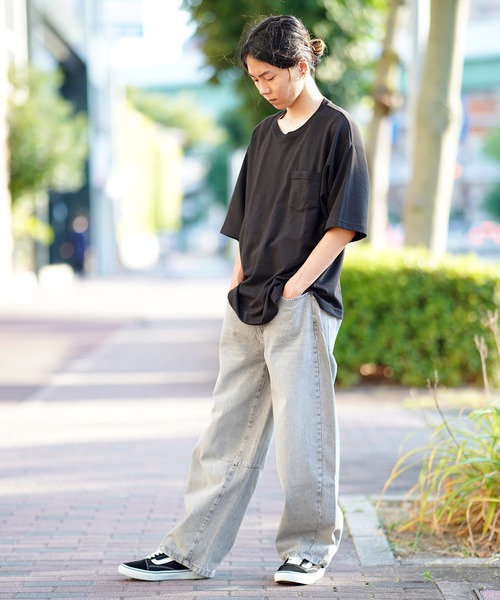 THE MILES パンツ バレルレッグイージーパンツ メンズ レディース