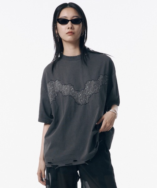 josemoon Tシャツ JOSE MOON NUANCE LOGO T-SHIRT(F WHITE): TOPSjosemoon
