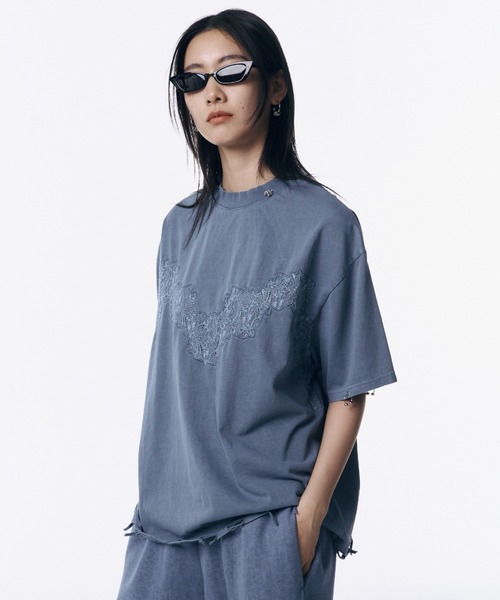 JOSE MOON tシャツ DAMAGE TSHIRT/ダメージTシャツ レディース