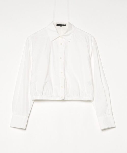 UNTITLED 長袖Tシャツ 02/M UNTITLED 「UNTITLED」 長袖シャツ 02 オフホワイト レディース