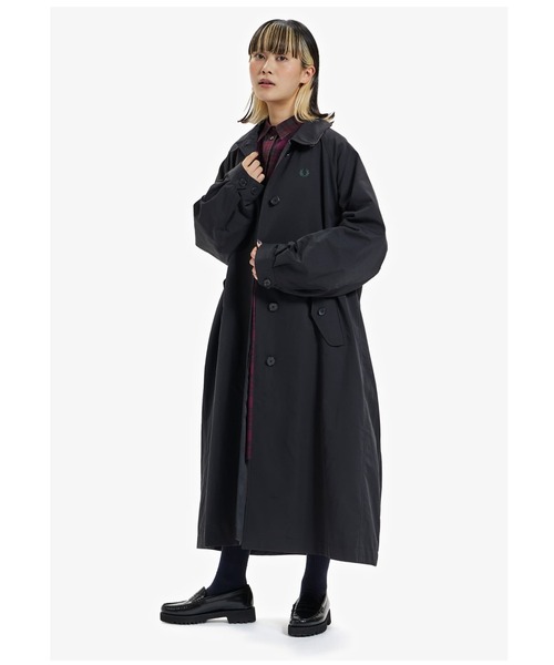 FRED PERRY（フレッドペリー） ステンカラーコート 10 オフホワイト