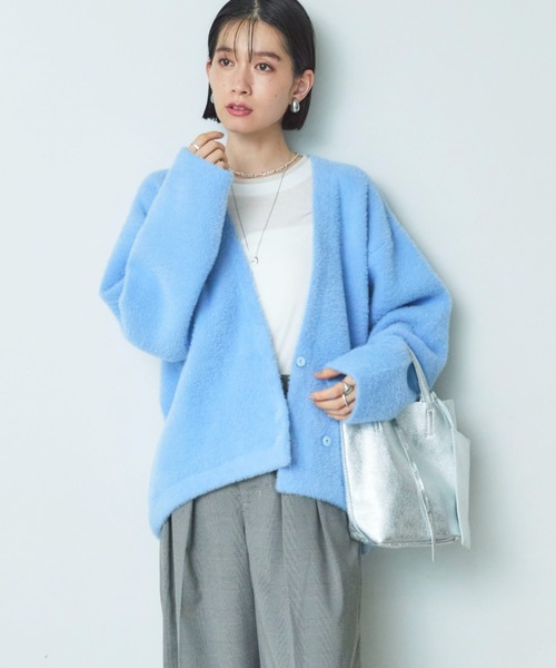 未使用級✨ フォクシー EVERYDAY CARDIGAN カーディガン M 青 未使用級✨ フォクシー EVERYDAY CARDIGAN カーディガン M 青 未使用級