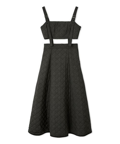 FURFUR（ファーファー） ワンピース キルティング2WAYジャンパー