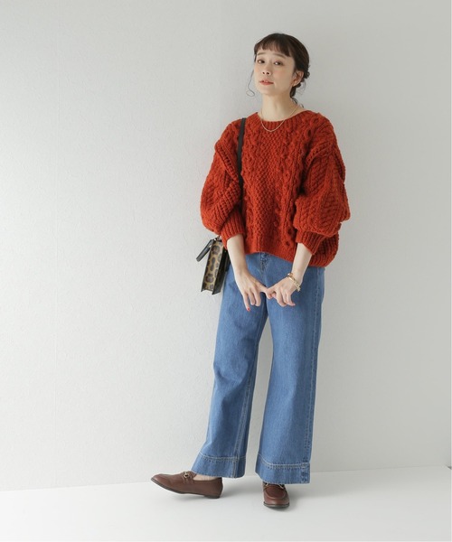 「JOURNAL STANDARD relume」 デニムパンツ 36 ブルー レディース