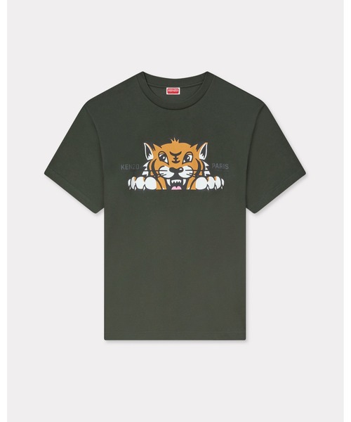 DT8005P KENZO 半袖Tシャツ 刺繍 タイガー 希少サイズ XL KENZO ケンゾー 刺繍 タイガー TIGER Tシャツ