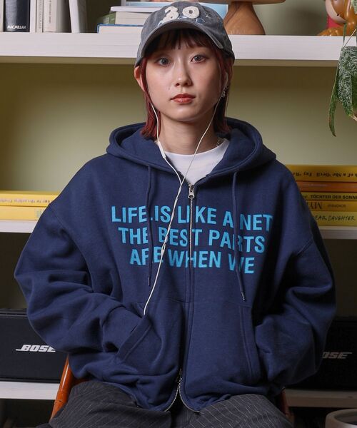 ffein パーカー 「FFEIN（フェイン）」ヘビーウエイトぼかしロゴ立体 