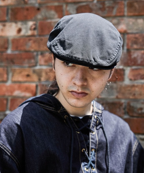 niko and…（ニコアンド） 帽子 ベレー帽 ウォッシュハンチング メンズ