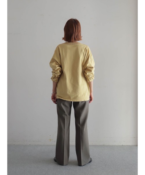 FIL DE FER（フィルデフェール） tシャツ USA COTTON製品染 クルー