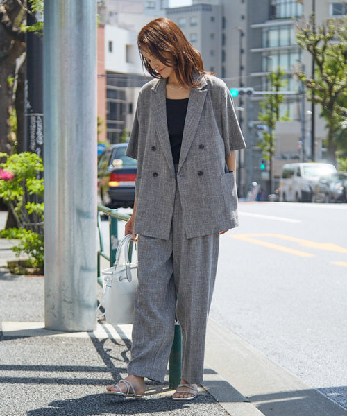 「abahouse mavie」 ジャケット フリー ブラック系その他 レディース_画像6