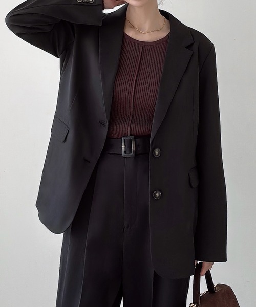 Meiru ジャケット テーラードジャケット シングルテーラードジャケット