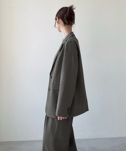 Meiru ジャケット テーラードジャケット シングルテーラードジャケット