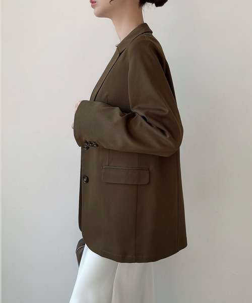 Meiru ジャケット テーラードジャケット シングルテーラードジャケット