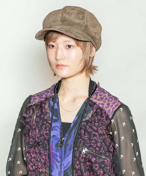 CA4LA（カシラ） 帽子 キャスケット GAJI P SUEDE9 メンズ レディース