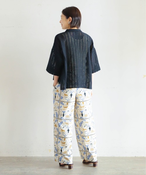 「NOMBRE IMPAIR」 7分袖ブラウス FREE ブラック レディース_画像4