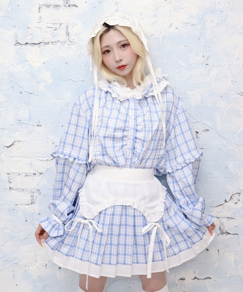 Whinny ごきげん　ブラウス　スカート　セット Whinny ブラウス シャツ Whinny/「セットアップ可能♪」ごきげんぁまぁ