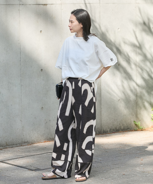 「RIDING HIGH」 半袖カットソー FREE ホワイト レディース_画像3