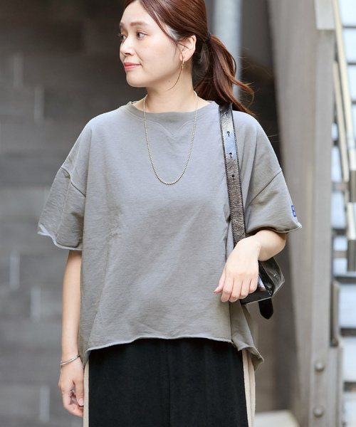 「RIDING HIGH」 半袖カットソー FREE ホワイト レディース_画像7