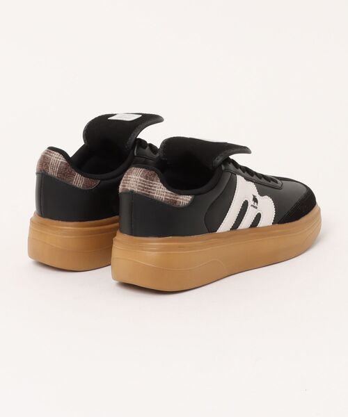 moz（モズ） スニーカー スウェードコンビ レトロ×厚底スニーカー