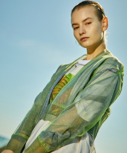 「AULA AILA」 半袖Tシャツ 0 オフホワイト レディース_画像9