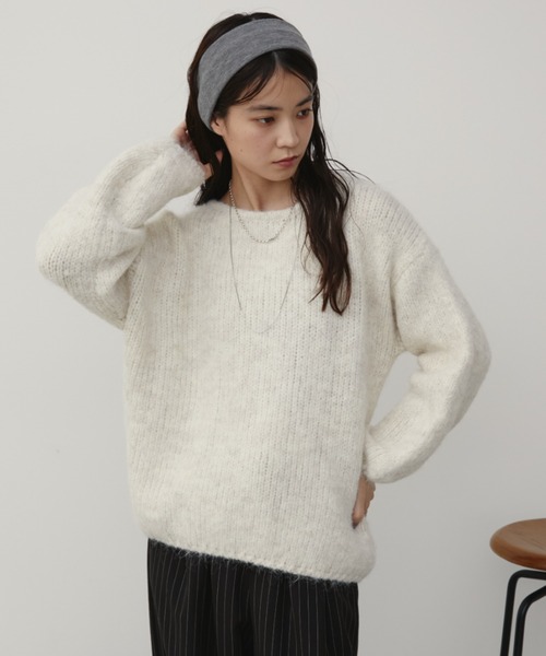 Aunt Marie's（アントマリーズ） ニット セーター モヘアライク