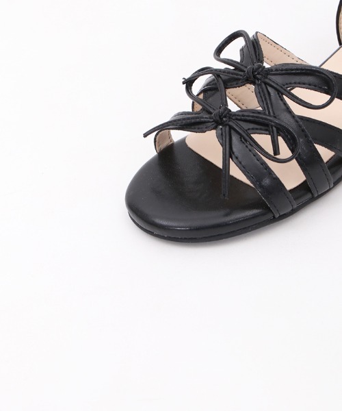 「axes femme POETIQUE」 フラットサンダル MEDIUM ブラック レディース_画像4