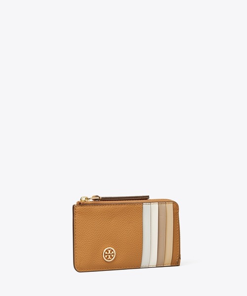 ロビンソン ペブルド トップジップ カードケース TORY BURCH（トリーバーチ） カードケース ロビンソン ペブルド トップ