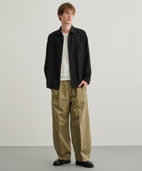 PUBLIC TOKYO 2点 PUBLIC TOKYO（パブリックトウキョウ） 長袖シャツ 2 ブラック メンズ